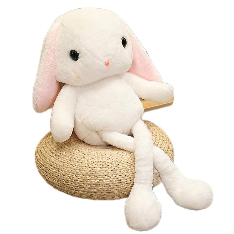 Amazon.co.jp: 耳を引っ張るウサギのぬいぐるみウサギの